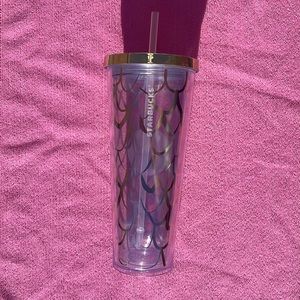 Limited Edition Starbucks Clear Golden Arch Tumbler